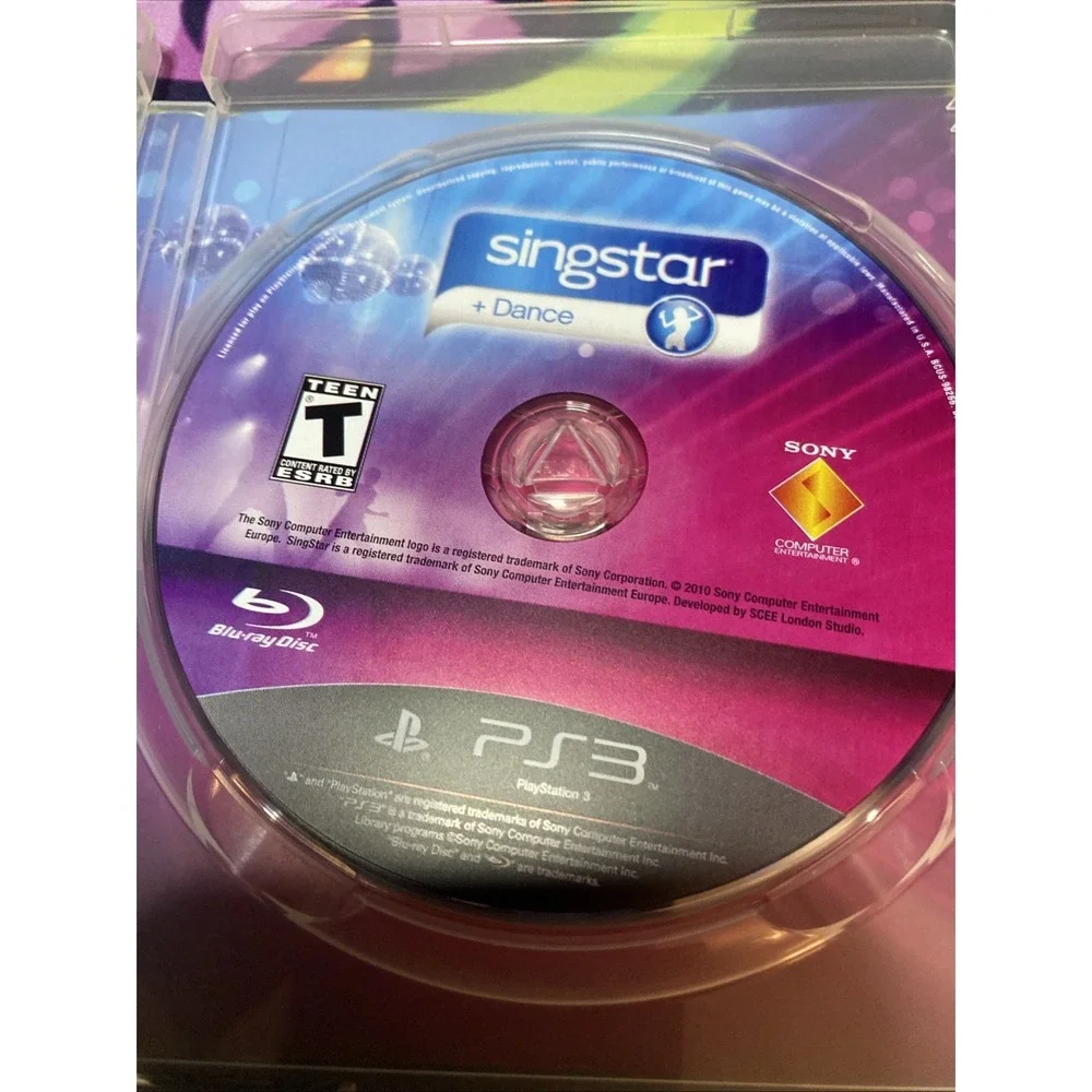 SingStar Dance PS3. Tested With Manual CIB